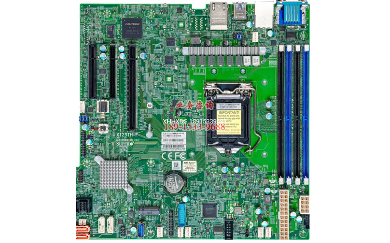 超微主板X12STH-F 支持10-11代酷睿CPU