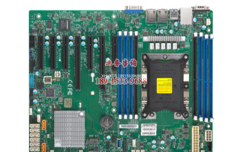 超微主板 X11 SPL-F 支持志强一代 LGA 3647