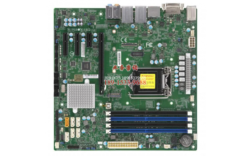 超微 X11SCQ 支持LGA1151 酷睿10-11代