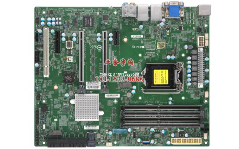 超微 主板 X11SCA-F 支持酷睿10-11代 LGA 1151