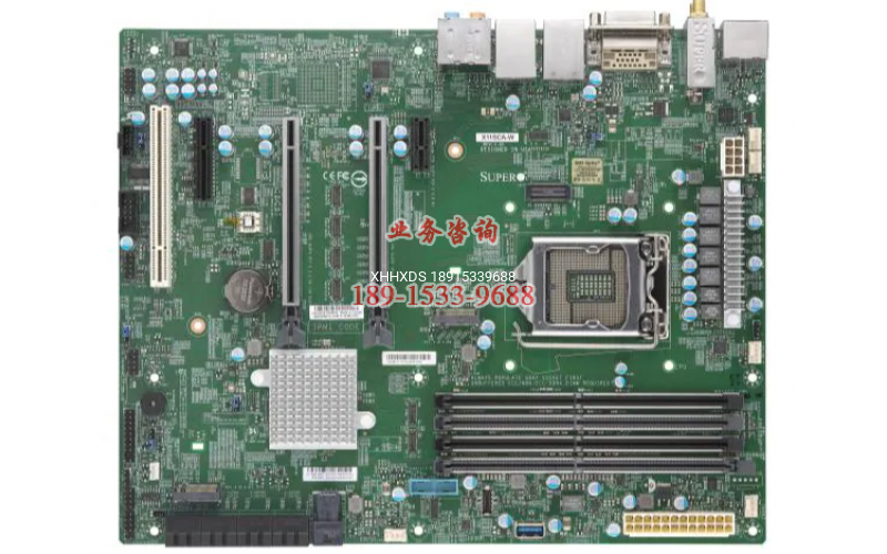超微主板 X11SCA-W 支持酷睿10-11代LGA 1151