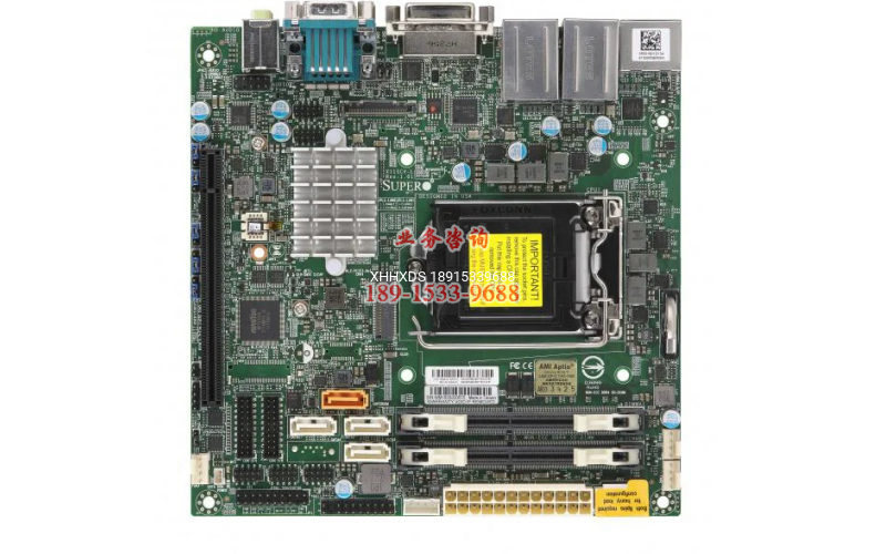 超微主板 X11SCV-L 支持酷睿10-11代 1151