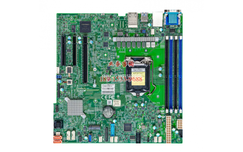 超微主板 X12STH-F 支持酷睿8-9代 LGA1151