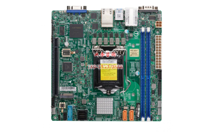 超微主板 X12STL-iF 支持酷睿 8-9代 LGA1151