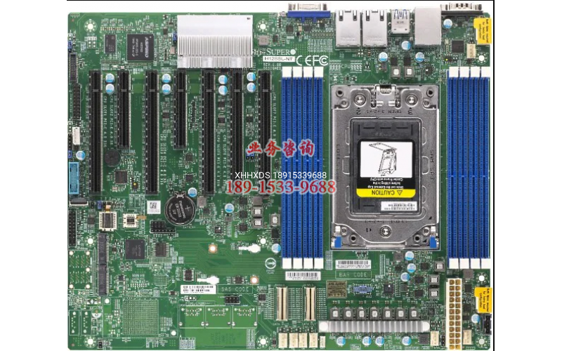 超微主板 H12SSL-i 支持AMD SP3 CPU