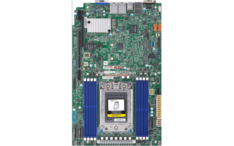 超微主板 H12SSW-NTL 支持AMD SP3 CPU