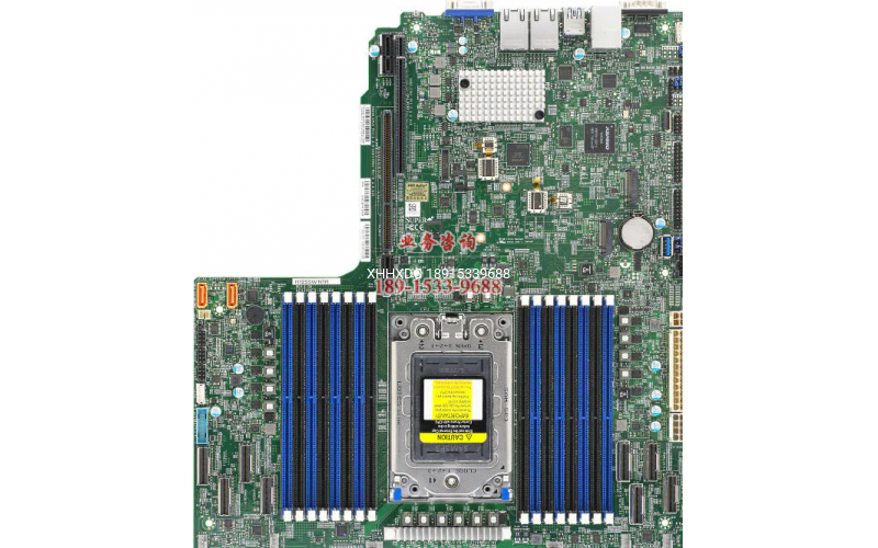 超微主板 H12SSW-NTR 支持AMD SP3