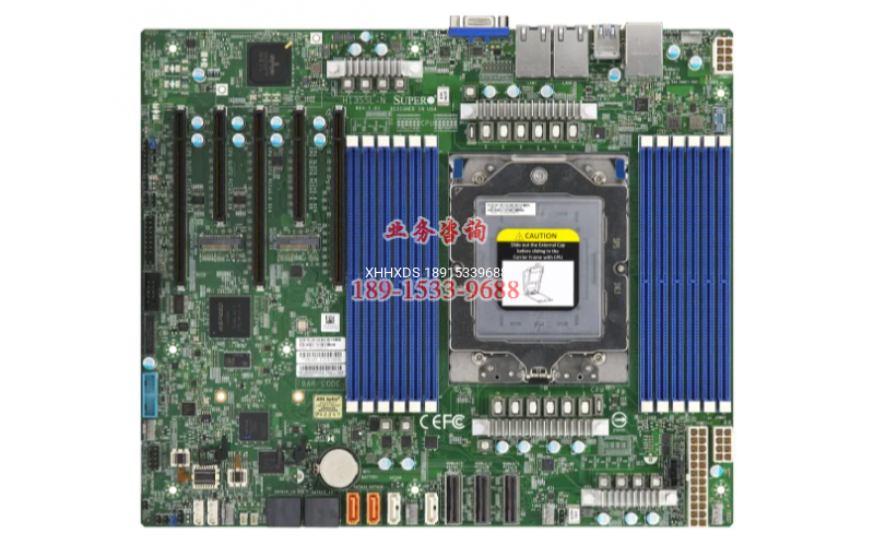 超微主板 H13SSL-N 支持AMD SP3 CPU